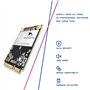 512Go mSATA Internal SSD Sharkspeed Plus Disque Interne Solid State Drive SATA III 6Go/s Mini SATA 3D NAND,pour Mini PC Ordinate