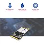 512Go mSATA Internal SSD Sharkspeed Plus Disque Interne Solid State Drive SATA III 6Go/s Mini SATA 3D NAND,pour Mini PC Ordinate