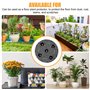 BORDEAG Lot de 9 supports pour plantes en pot, 30 cm, support pour plantes, pot de fleurs, grille de drainage en maille pour jar