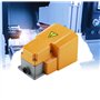 Interrupteur au Pied Industriel, 250V 10A Momentané Foot Pedal Switch avec Garde, Interrupteur à Pédale en Alliage d'aluminium, 