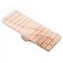 Garosa Hamster Jouet à Bascule pour Exercicer Jouer Jouets Animaux avec Goût Unique de Bois Naturel Plate-Forme Escalade de pour