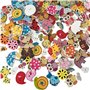 100 Pièces Boutons Animaux Colorés Pour Scrapbooking