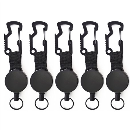 5 Pièces Porte-Clés Télescopique