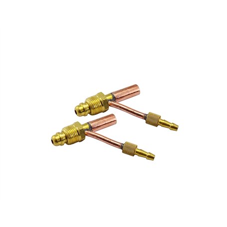RIVERWELD Raccord 5/8"-18 Mâle pour Câbles Soudage Torches TIG SR-26/WP-26 - Connexion Gaz/Eau Séparée 2pcs