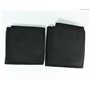 RIVERWELD Tapis de Soudage en Fibre de Carbone Résistant aux Déchirures – Couverture Anti-Chaleur Ignifuge 30 x 69 cm – Lot de 2