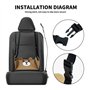 Repose Pieds Avion Enfant, Enfants Extension Siège pour AUTO, Hamac Pied, Portable Pour Voyages En Avion, Lit Voyage Jeunes Offr