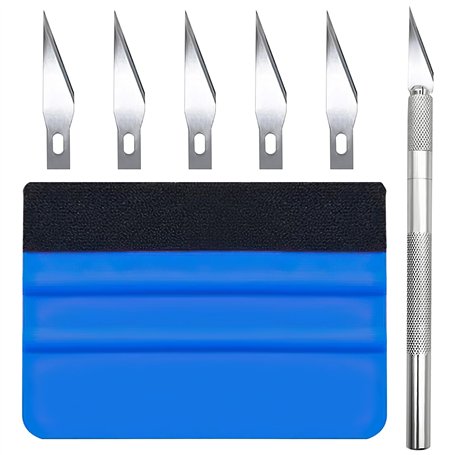 7pcs Kit Covering Vitre Teintée Voiture