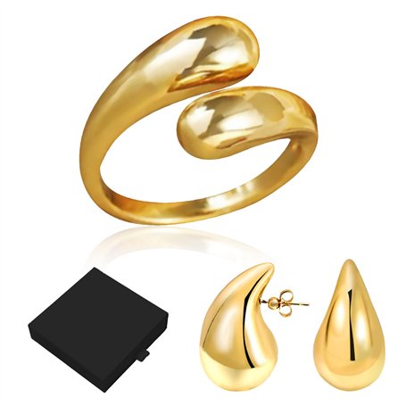 4 Pièces Bague Femme Kit