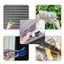 5 Pièces Brosse de Nettoyage pour Ailettes de Climatiseur Kit, Peigne à Ailettes avec Accessoires Nettoyage d'Ailettes AC, Bross