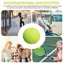 WANDGU Pack de 15 balles de Tennis Loisirs : Balle de Tennis sans Pression pour débutants,Machines à balles et matériel de Jeu p