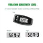 Yooreal Compteur horaire de vibration sans fil, arrêt de l'utilisateur étanche pour gaz/diesel/générateur de moteur électrique c
