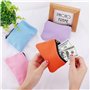 4 pièces Portable Mini Porte-Monnaie Coin Sac avec Fermeture Éclair Femmes Porte-Monnaie Mini-