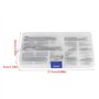 Goupilles Fendues - 90pcs 11 Sortes M1.5 M2 M3 M4 M5 M6 Assortiment de Goupilles Fendues avec étui