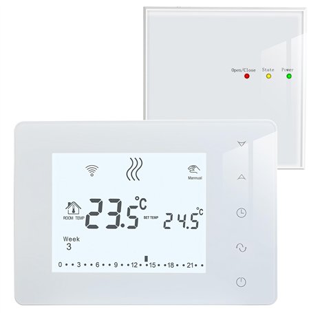 Beok Thermostat sans Fil avec Récepteur Thermostat Chaudiere gaz