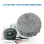 YanBan 24 Pièces Nettoyeur de Vitres Chiffon Weeper Aspirateur Pièces Robot Aspirateur Vadrouille Humide pour Hobot168 pour Hobo