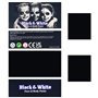 Horuili® Set de Peinture Faciale pour Halloween, Kit de Peinture Corps Visage Noir et Blanc, Kit de Peinture pour Le Visage, ave
