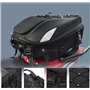 JFG RACING Sacoche de Selle de Moto,Multifonctionnel Sac Siege Arriere Sacs à Bagages Etanches Sacs de Rangement de Sac pour Cas