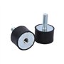Lsolateur De Vibrations En Caoutchouc m8, 4Pcs M8 M6 Caoutchouc Monte Amortisseurs Anti-vibrations Bobines de Silentblock suppor