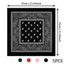 Multicolore Classique Bandanas Foulard
