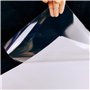 Lot de 25 feuilles de papier autocollant 100 % transparent étanche pour imprimante laser Format A4 Imprimable Transparent