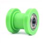 ANCLLO Lot de 2 rouleaux de chaîne en acier inoxydable de 10 mm, tendeur de roulement robuste pour moto, moto tout-terrain, VTT