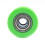 ANCLLO Lot de 2 rouleaux de chaîne en acier inoxydable de 10 mm, tendeur de roulement robuste pour moto, moto tout-terrain, VTT
