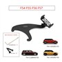 Heinmo Support de téléphone Portable pour Cooper F54 F55 F56 F60 Clubman Hatchback 2014-2020 Gris Rouge
