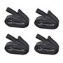 Alnicov Lot de 4 sangles de sac à dos réglables et robustes avec boucle à dégagement rapide pour le camping en plein air ou une
