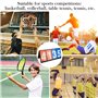 KLYNGTSK Tableau de Bord Score Plier Tableau d'Affichage Football 36.4 * 16.3cm Tableau de Bord Sportif Panneau Score Tennis Pan