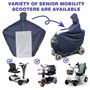 WEGREAT Poncho de pluie pour véhicules électriques : 165 x 110 x 175 cm Mobility Scooter Protection contre la pluie pour fauteui