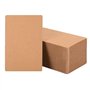 100 Pièces Carte Vierge en Papier Kraft A6 Carte en Papier Kraft Vintage Marron 15 x 10 cm Fiches Cartes Flash Cartes de Vœux Ca