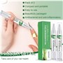 2 Pièces Huile Cuticules Stylo d'ongle, Stylo de nutrition d'ongle Mix Taste, Stylo à Huile Revitalisant à la Cuticule pour ongl