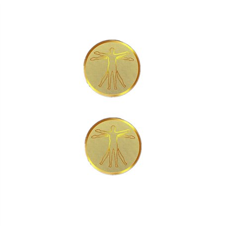 Autocollant Anti-rayonnement,2 Pack Patch Anti Ondes Portables Autocollants de Protection EMF pour CellPhone Electronics Laptops