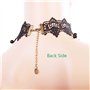 Jurxy Collier Tour de Cou en Dentelle avec Bracelet Punk Party Gothic Vintage Fait Main Lolita Rétro Esclave Punk Vampire Victor