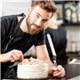 Spatules à Glaçage Coudées en Acier Inoxydable