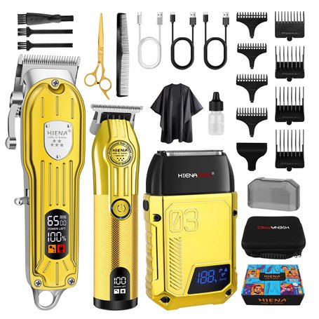 HIENA PRO Tondeuse à cheveux professionnelle pour homme