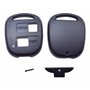 ANGOFIZ Coque Clé Télécommande sans Lame Compatible avec Toyota Rav4 Yaris Corolla Celica Land Cruiser Picnic Prado Previa Prius