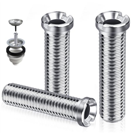 SI SEN 3 Pièces Vis Creuse en Acier Inoxydable