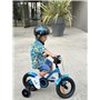 PROMETHEUS BICYCLES Velo Enfant 3 Ans Garcon vélo Fille 12 Pouces a Roulette pour 3 a 5 Ans - BMX en Bleu