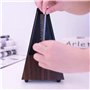 TAMUME Noire Antique Cru Pyramide Style Renforcé plastique Metronome 40-208 BPM Tempo Minuteur Musique Intégré Avec Bell et Méca