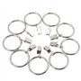 Fippy 20 Pièces Anneaux de Rideau avec Pince
