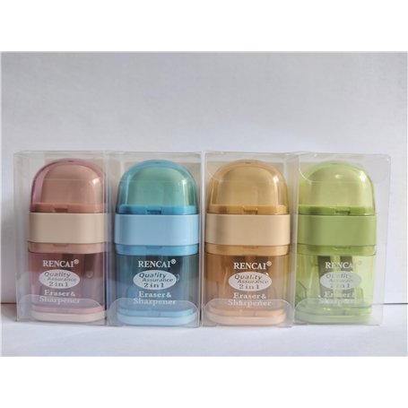 Taille Crayon Manuel avec Gomme