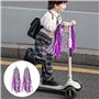 2 Pièces De Banderoles De Vélo pour Enfants, 36 Pièces De Perles D'Étoile De Roue, Pompons De Guidon De Vélo, Rubans De Guidon,