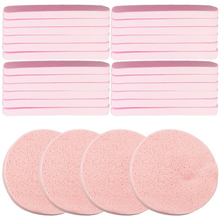 48 Pièces Éponges Visage Comprimées