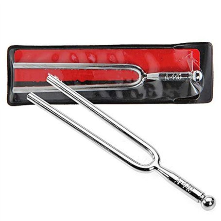 Diapason A 440 Hz Instrument D'accordeur de Guitare Violon Sac de Rangement Noir pour Instruments de Musique Standard Dispositif