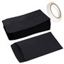 Lot de 100 petits sacs en papier kraft noir pour cadeaux d'invités