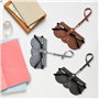 ATBUSS Lot de 3 Pochettes de Protection pour Lunettes - Étui Portable en Cuir Souple pour Lunettes de Soleil et de Myopie