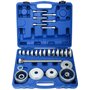 FreeTec - Kit d'outils de roulement de roue universels 31 pièces - Kit d'outils de montage - Extracteur de roulement de roue - E