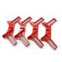 Lot de 4 pinces à angle droit de 90 degrés réglables en bois pour le travail du bois, cadre photo en verre, aquarium