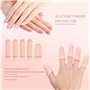 10PCS Gel Finger cot doigtier Protecteur de Doigt Support Couvre-Doigts en Silicone Contre Les Ampoules Idéal pour protéger Les